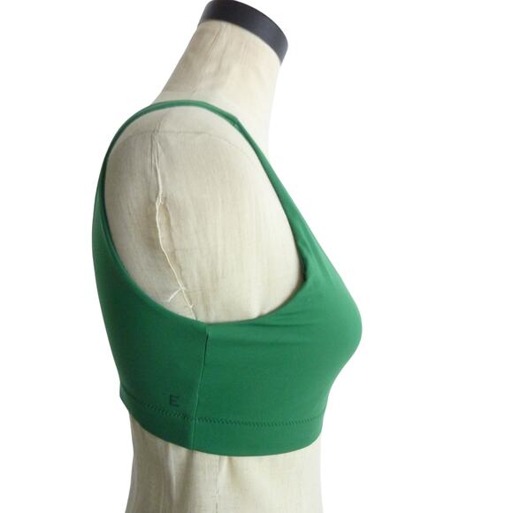 NWOT Everlane Perform Green Tank Bra S - Picture 2 of 5